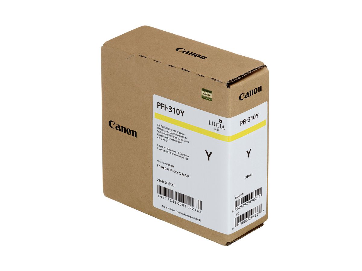 CANON Cart. d'inchiostro yellow PFI310Y iPF TX-2000/3000/4000 330ml (4549292098211)