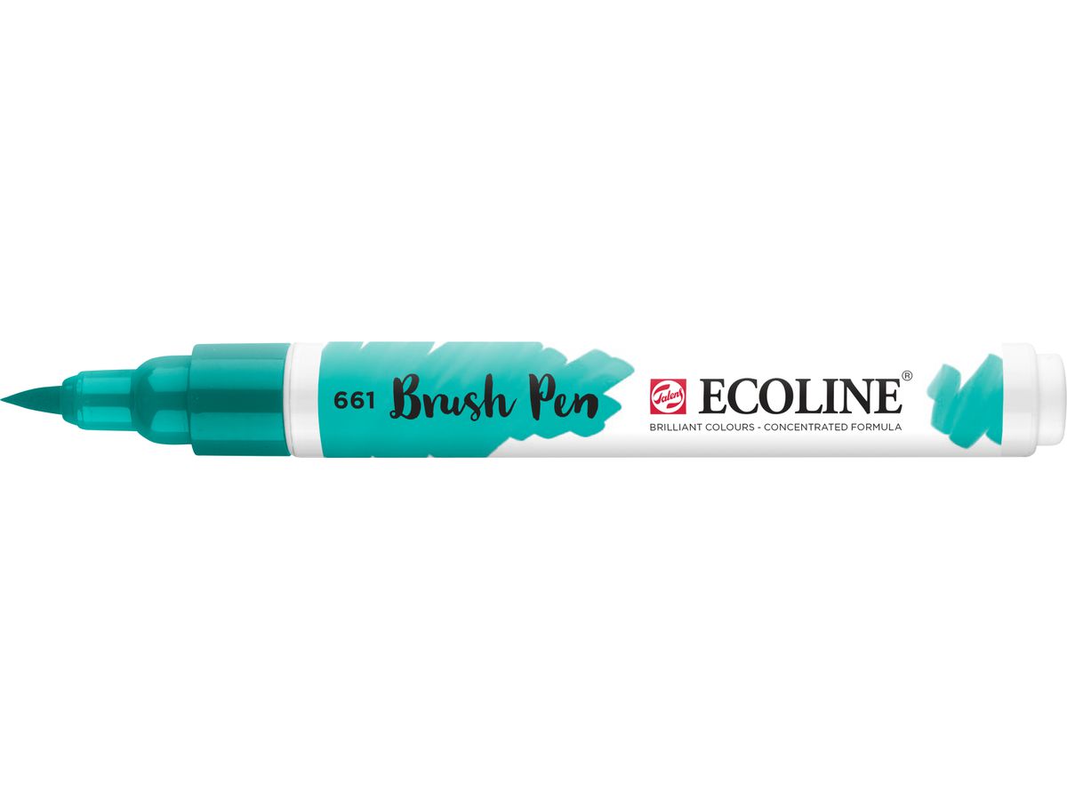 TALENS Ecoline Brush Pen 11506610 vert turq (8712079406479)