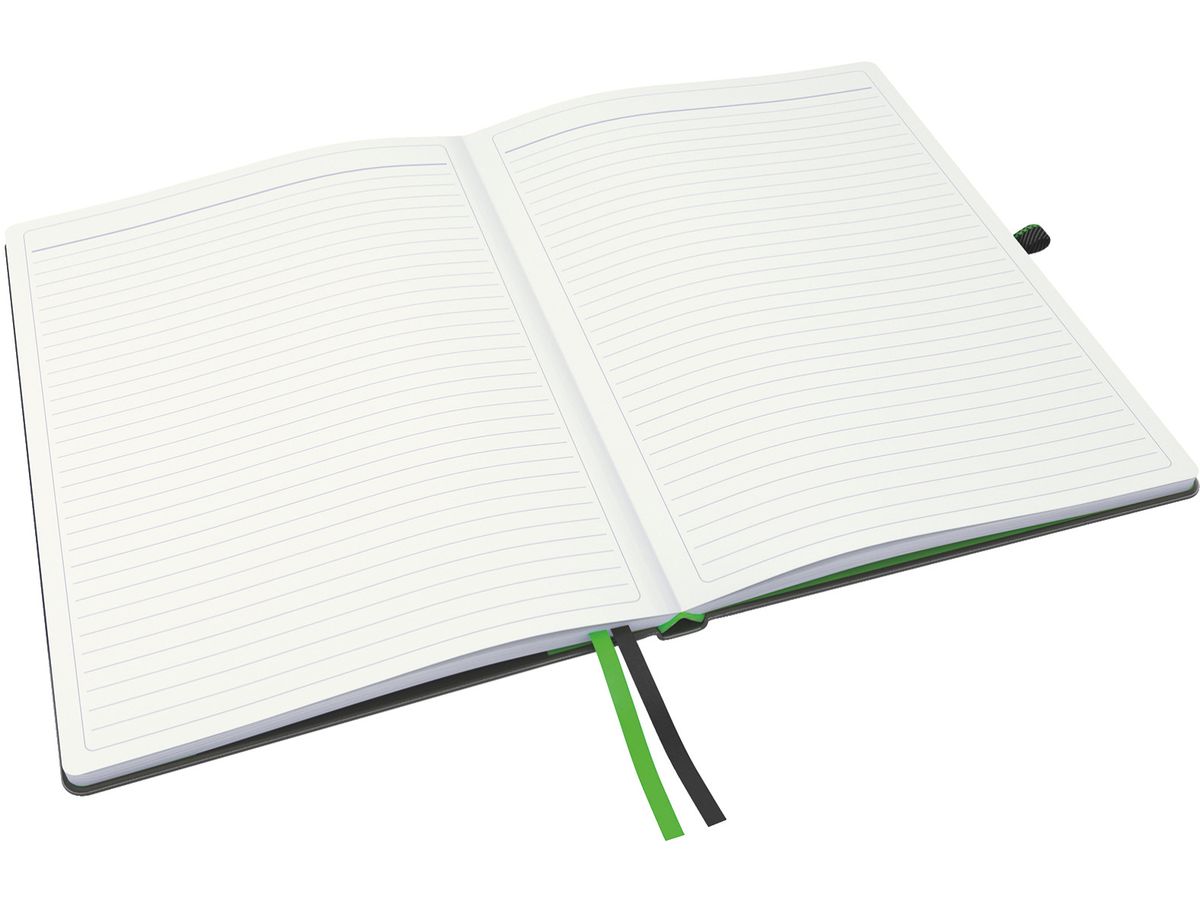 LEITZ Notizbuch Complete A4 44720095 liniert schwarz (4002432100897)