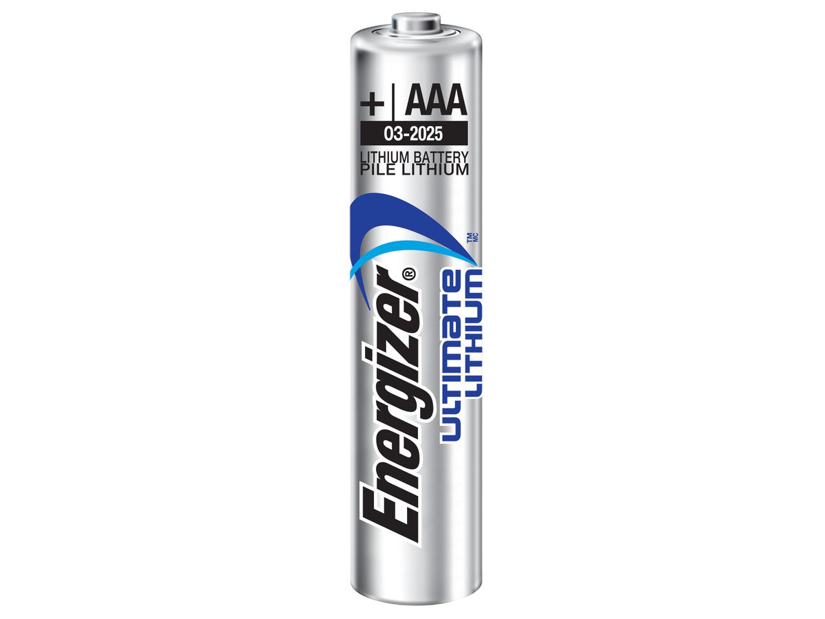 ENERGIZER Batterien Ultimate AAA 1.5V E301535702 Lithium 4 Stück (7638900273267)