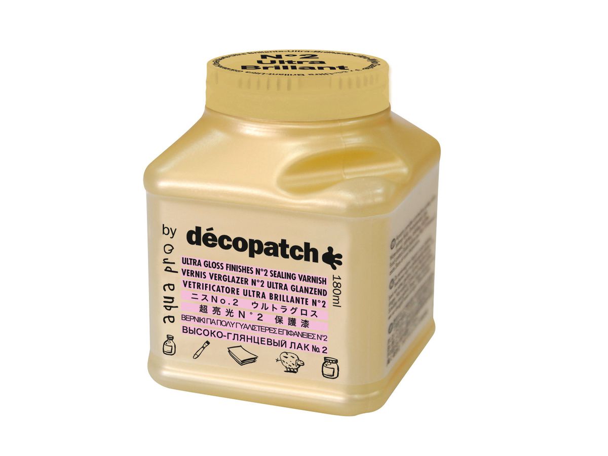DECOPATCH Aquapro ultra-brillante VAUB180AO 180ml (3609510300012)