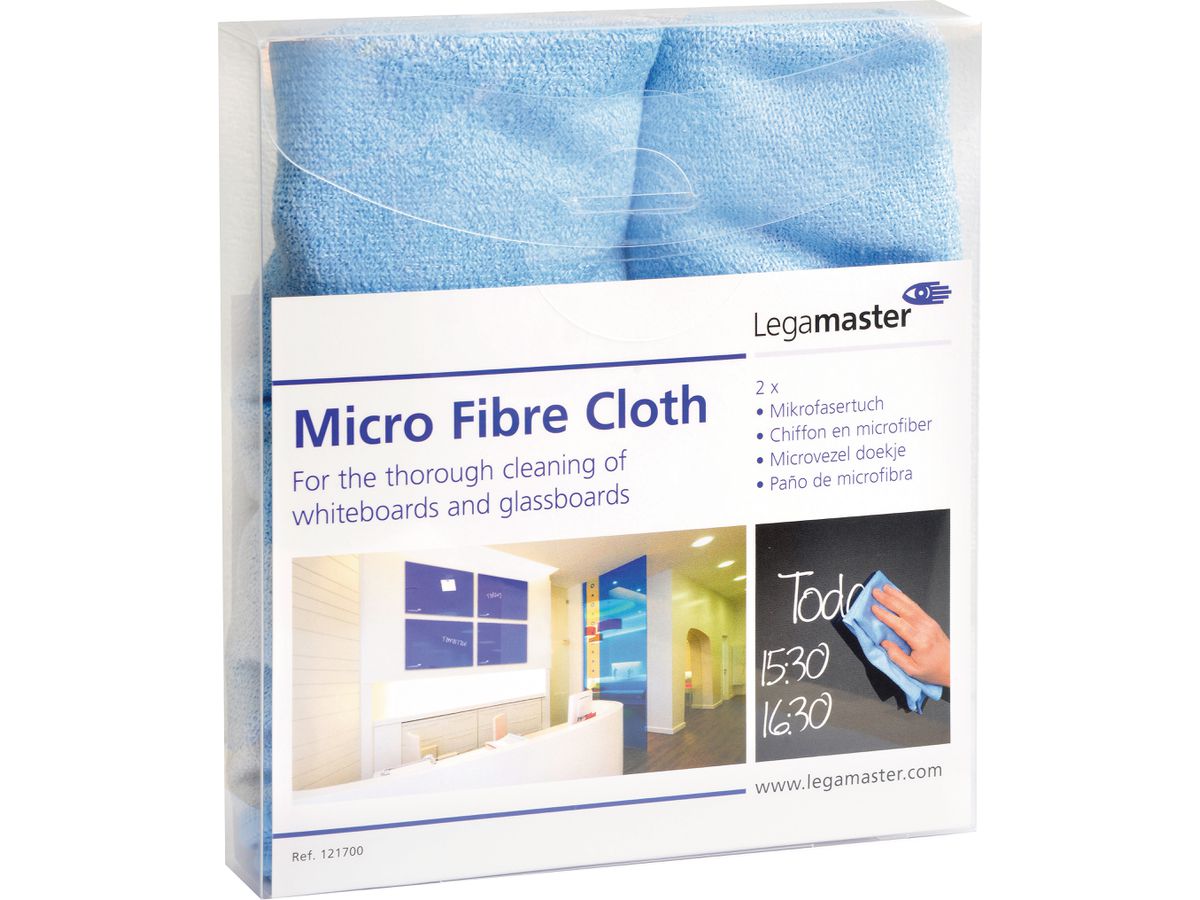LEGAMASTER Micro fibre 40x40cm 7-121700 bleu textile 2 pcs. (8713797072502)