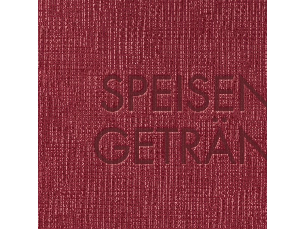 SIGEL Presentatore menu A5 SM113 2x 175x245x12, rosso (4004360827730)