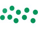 NOBO Magnet rund 13mm 1915289 grün 10 Stück (5028252611114)