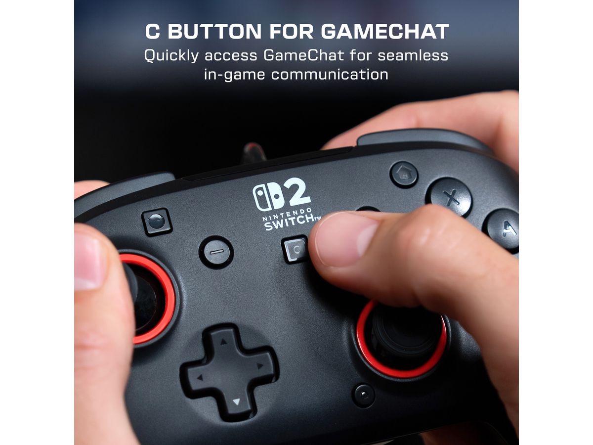 TURTLE BEACH Rematch Wired Controller TBC-8005-05 NSW 2, Black (0840454402261)