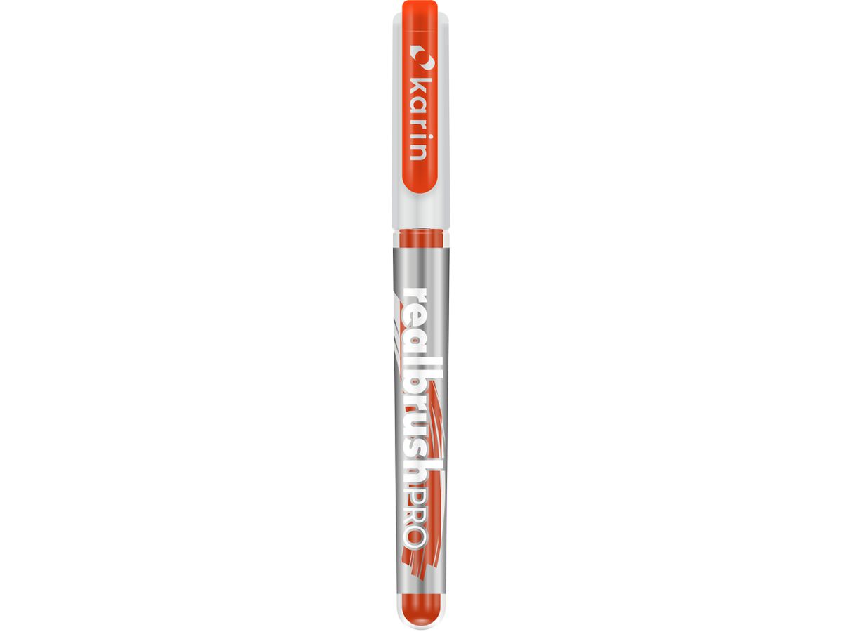 KARIN Real Brush Pen Pro 0.4mm 31Z051 Orange rot (5904446031084)