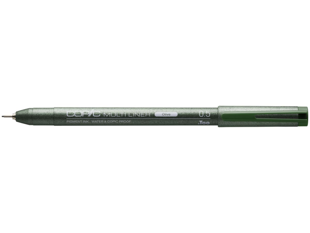 COPIC Multiliner 0.5mm 22075539 olive (4511338010518)