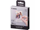 CANON Farbtinte/Kleberset 54x85mm XC-20L Selphy QX20 20 Blatt (4549292238488)