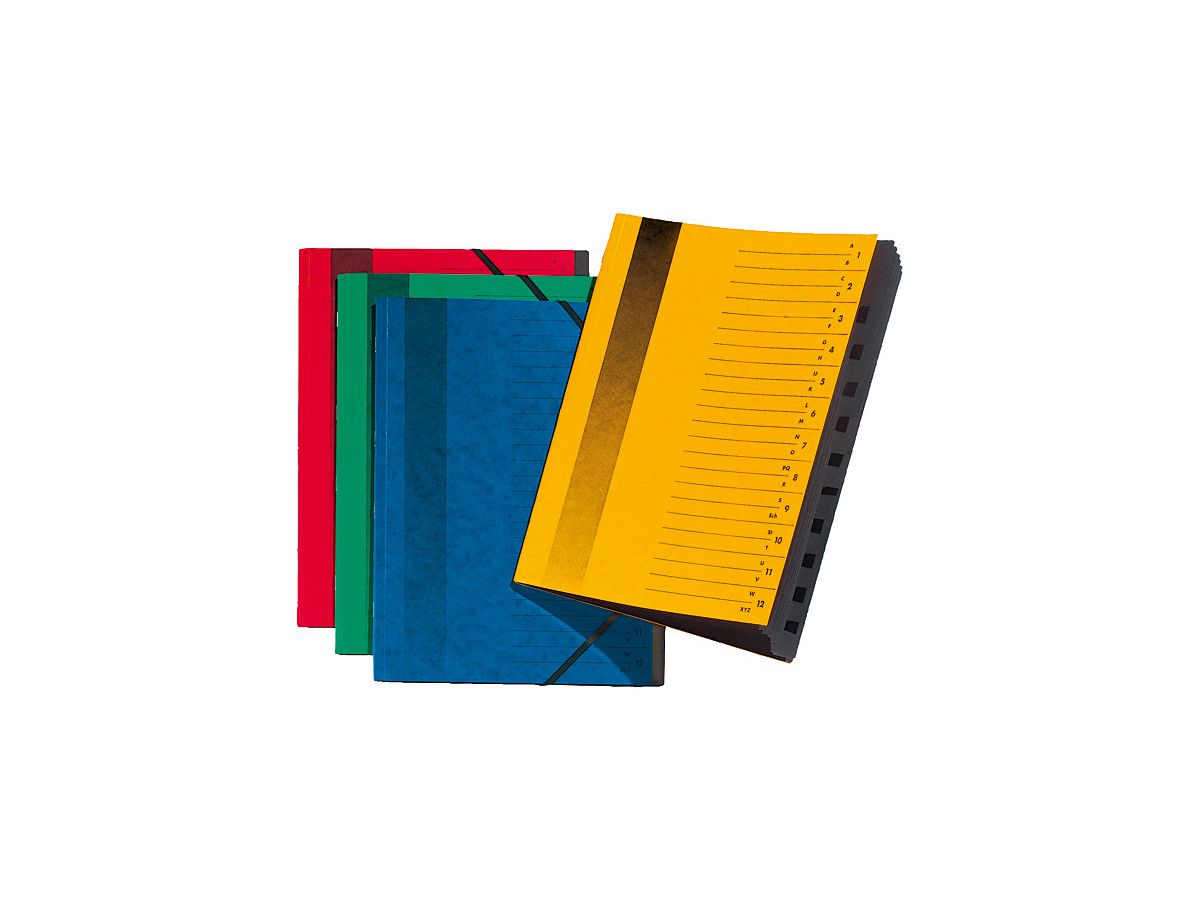 PAGNA Dossier de coll. A4 24122-01 rouge (4013951002173)