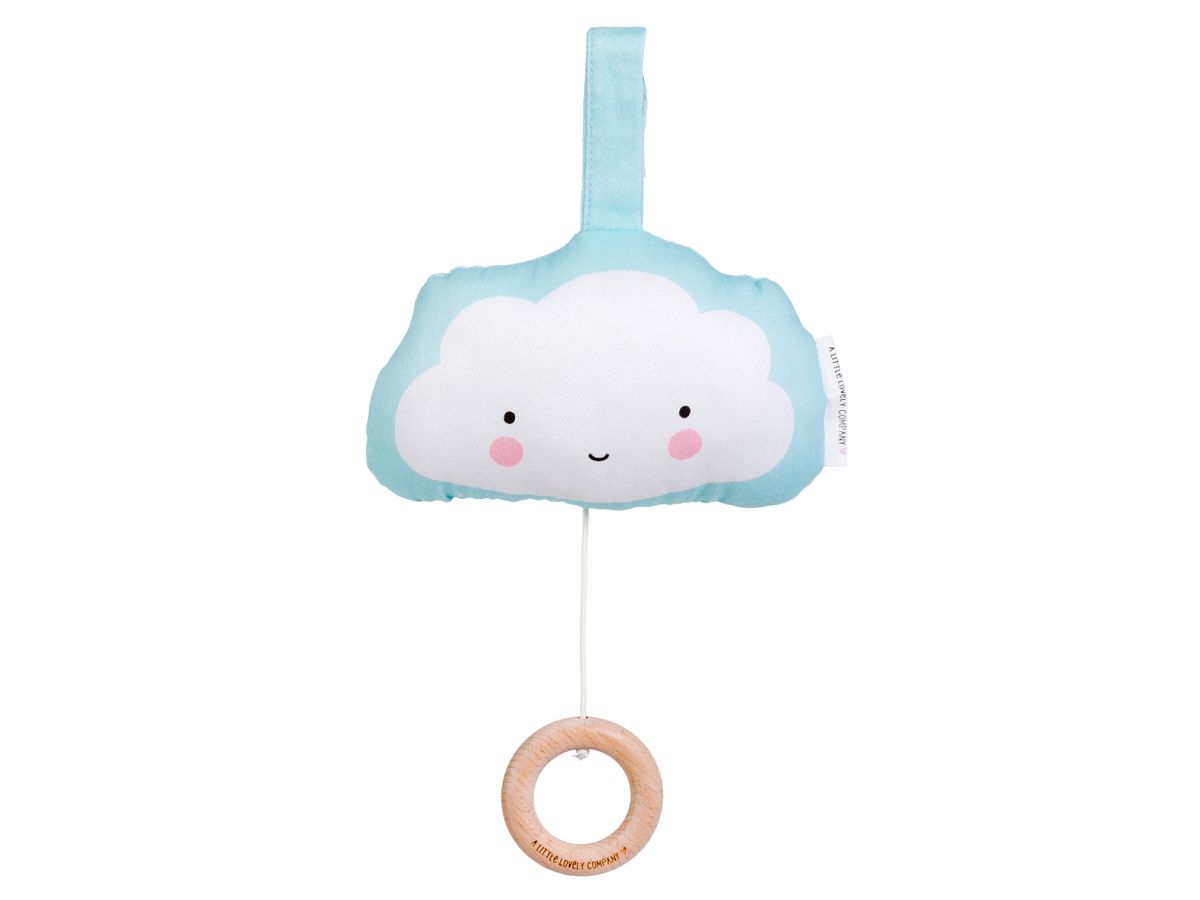 ALLC Mobile avec musique 17x16cm MUCLBU02 Cloud (8719715000114)