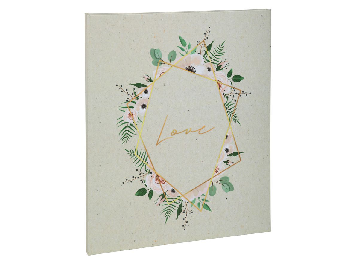 EXACOMPTA Gästebuch Champétre 27x22cm 4718E Goldschnitt 100 Seiten (3130630047186)