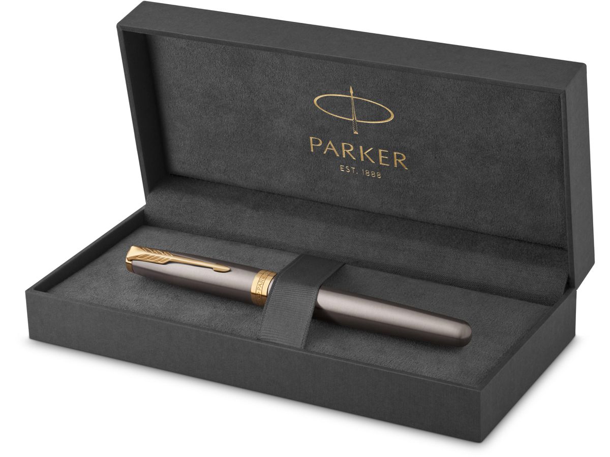 PARKER Penna stilografica F 2213680 SONNET Grey GT (3026982136800)