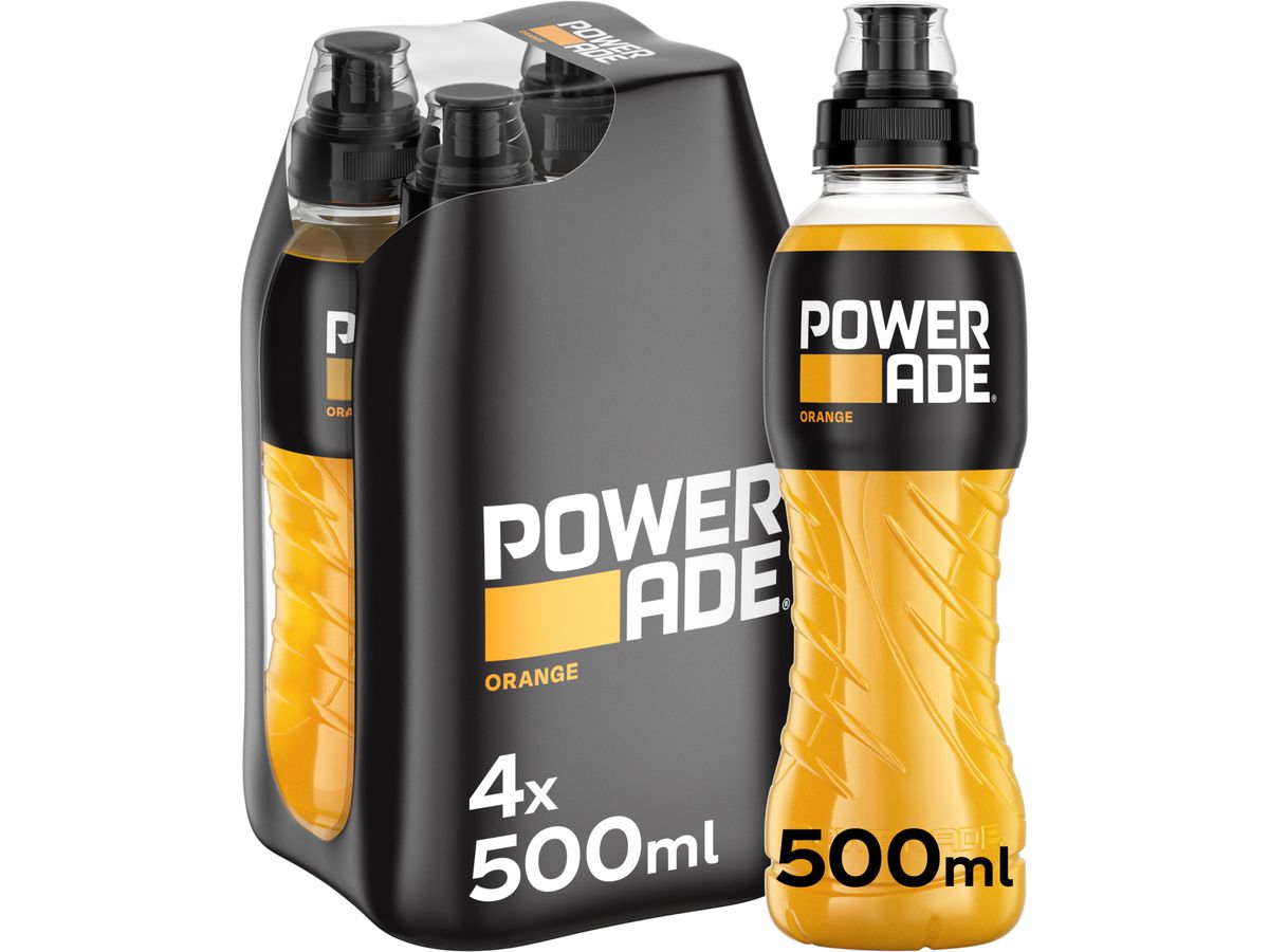 POWERADE Orange, Pet 129400000239 50 cl, 4 pcs. (5449000114761)