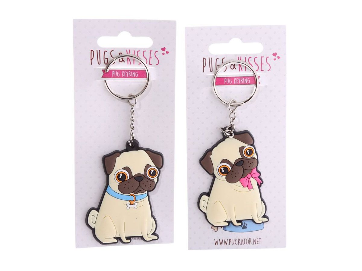 ROOST Porte-clé Mops Key48 (5055071713422)