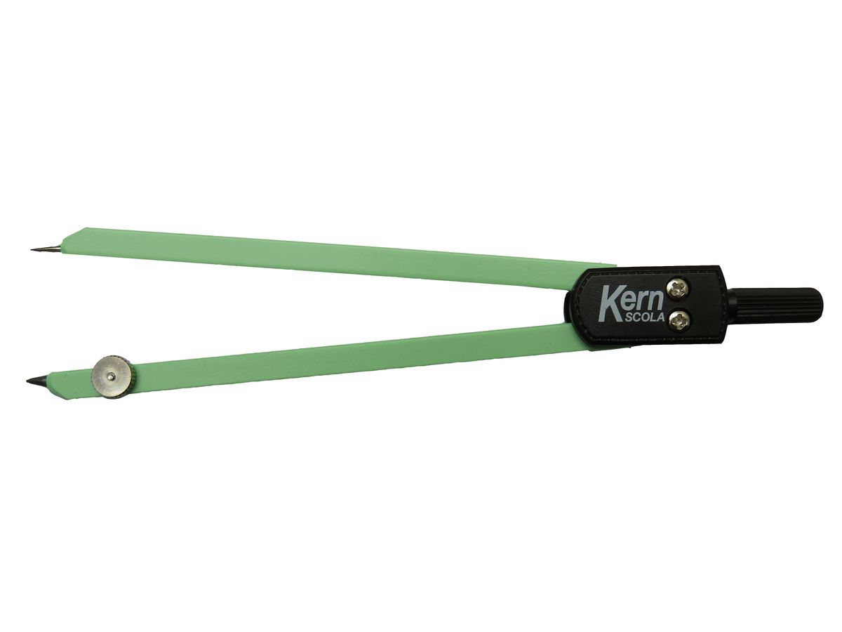 KERN Compas SCOLA pastel 13.5cm 470 300mm, vert (7640160330864)