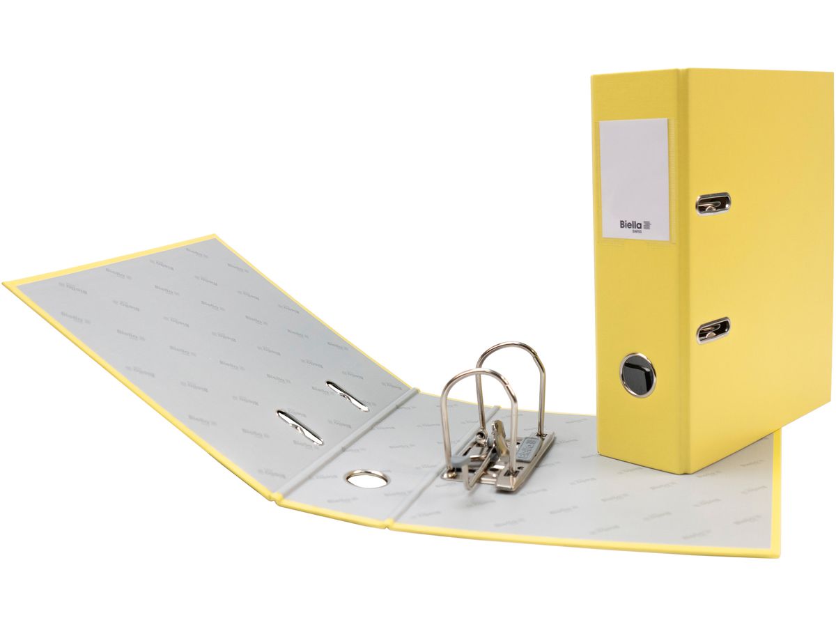 BIELLA Classeur Plasticolor 7cm 10750720U jaune A5 (7611365258093)
