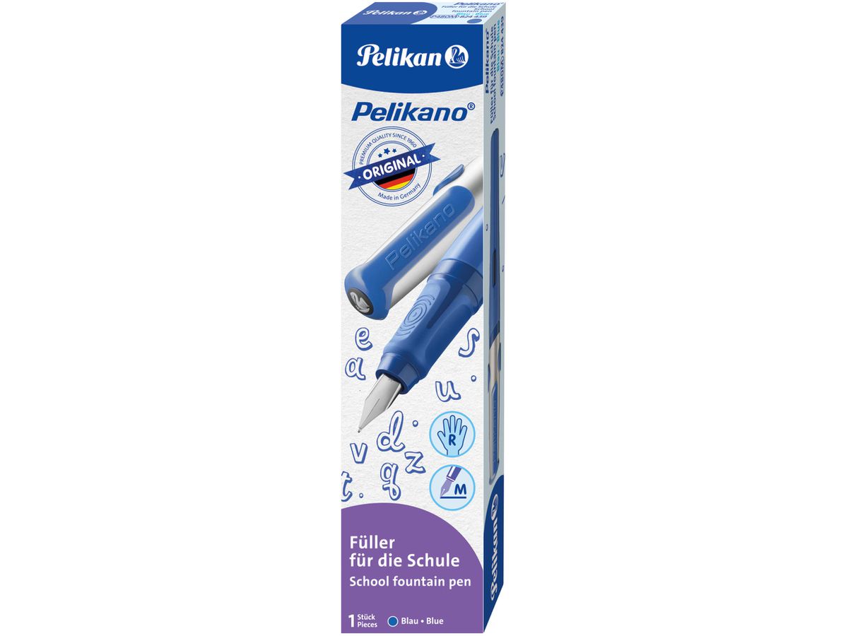 PELIKAN Stylo Plume Original M 824439 bleu, droitier (4012700824431)