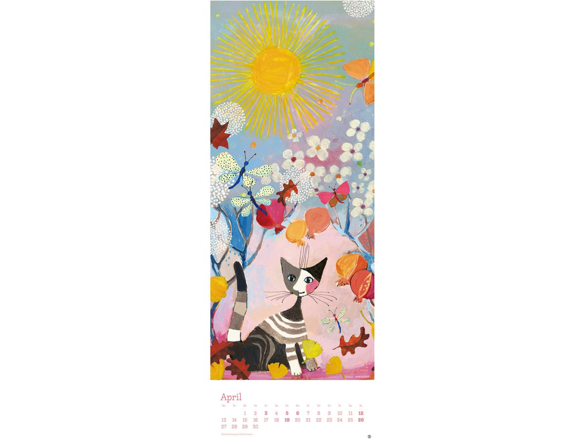 HEYE Calendario 2026 21890+26 R. Wachtmeister TE 24.5x69cm (9783756410699)