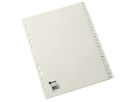 HETZEL Registro PP A4 25650481 grigio A-Z 24 pzi. (4013702008720)