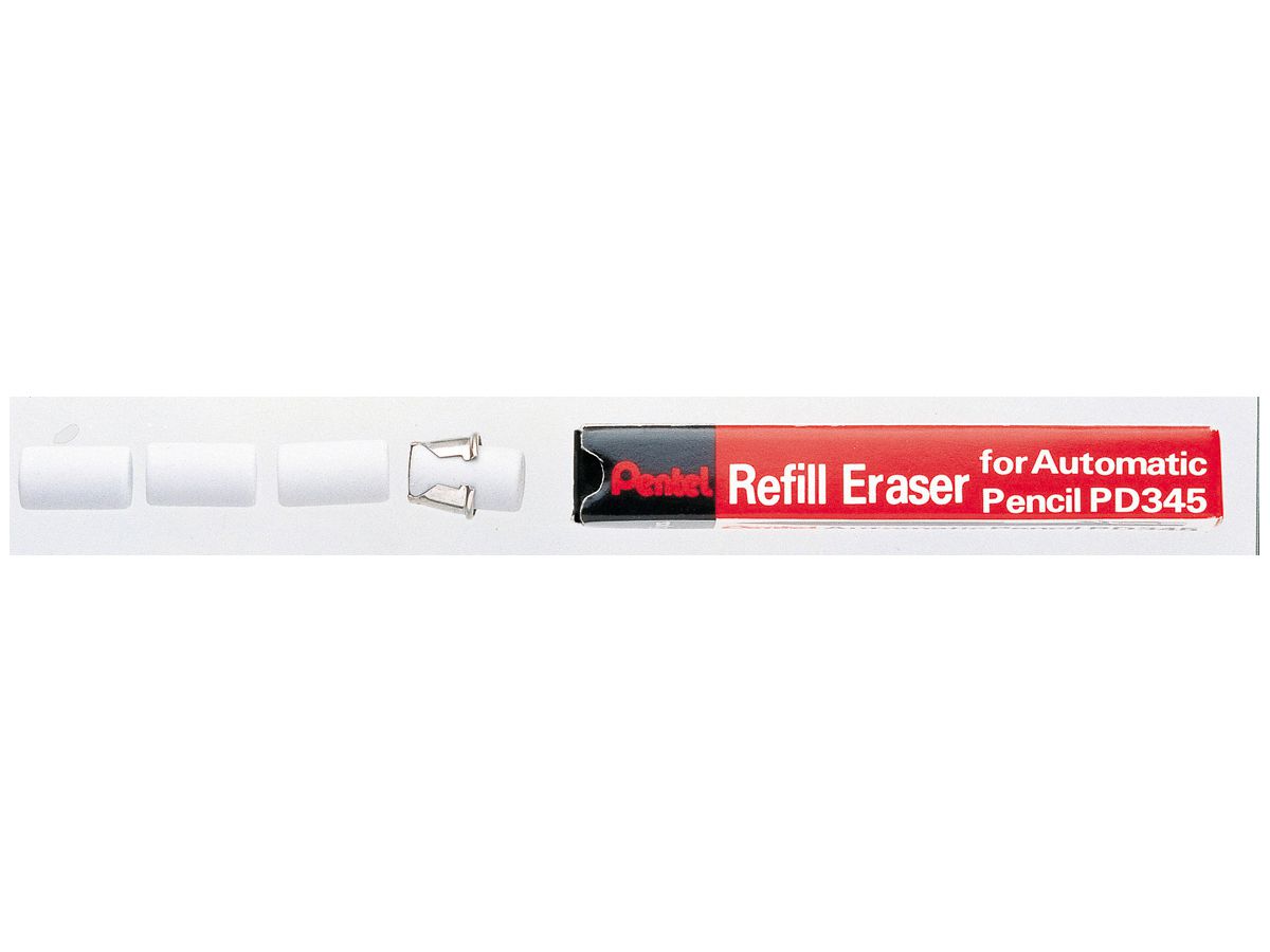 PENTEL Radierer PDE-1 5 Stück (3474370028013)