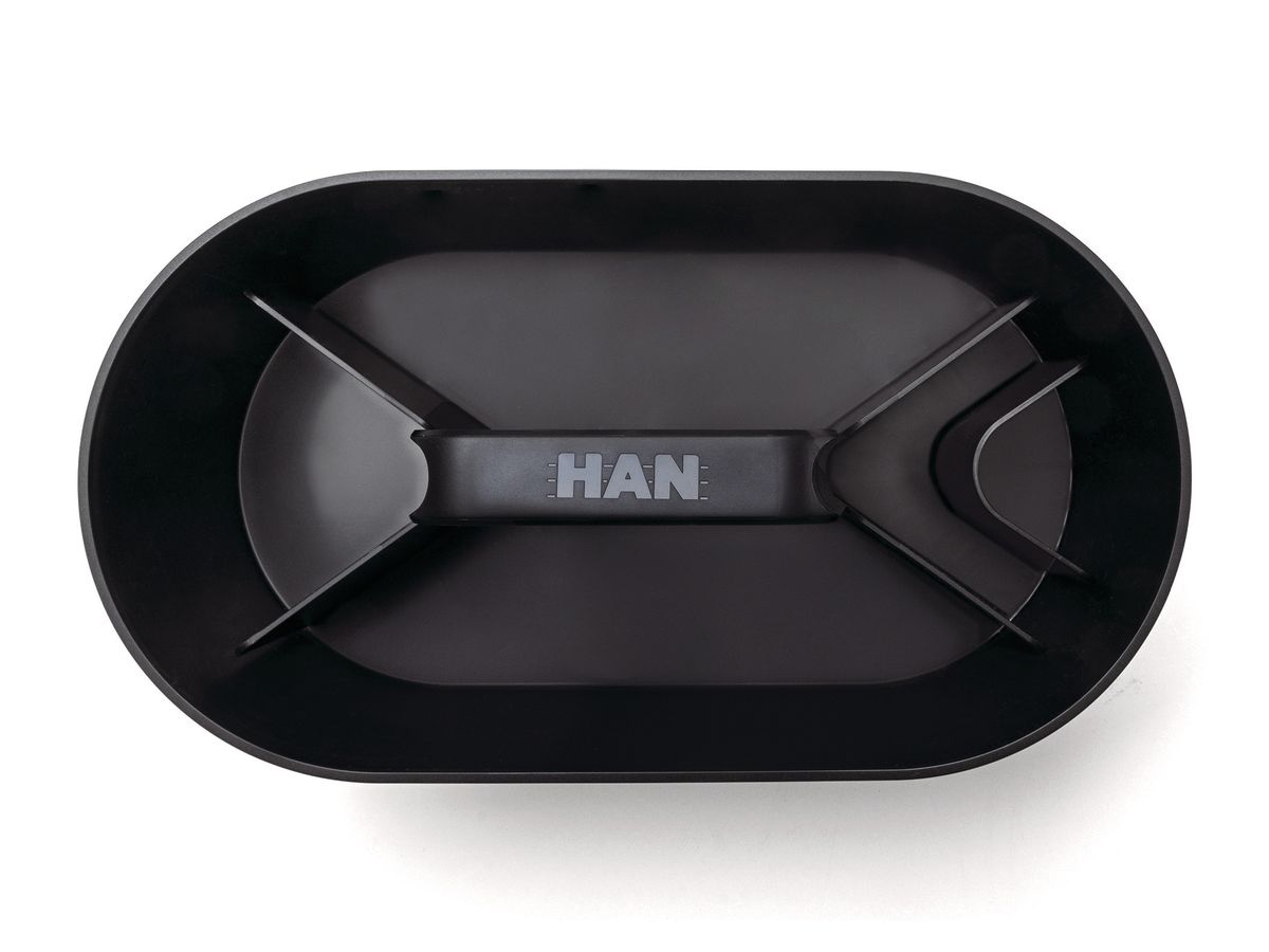 HAN Toolbox LOFT 12.25 mobil schwarz mit 4 Fächern (4012473120013)