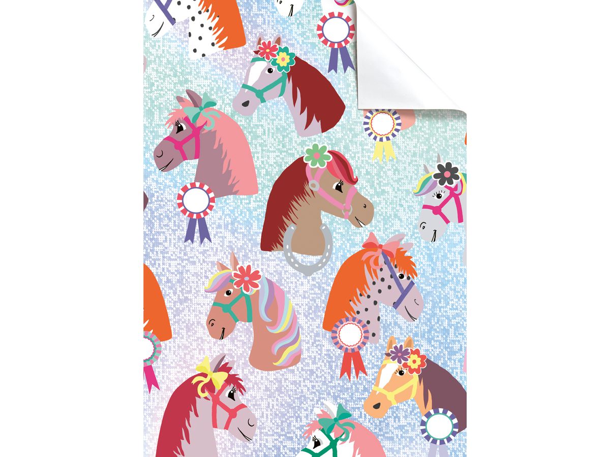 STEWO Geschenkpapier Bonny 2512601625 rosa 50x70cm (7630050869734)