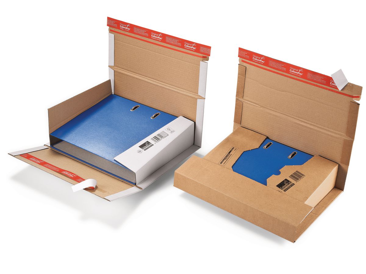 COLOMPAC Cartone cartella A4 2053498 158g, marrone, adesivo 20 pcs (4033657500117)