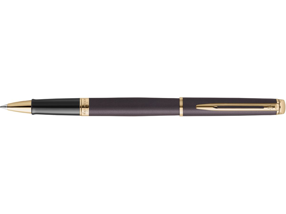 WATERMAN Rollerball Hémisphère M 2207941 Understated Ed. Metal Black (3026982179418)