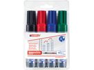 EDDING Whiteboard Marker 365 2-7mm 365-E4 nero,rosso,blu,verde 4 pezzi (4004764105458)
