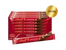 LINDT Barrette di cioccolato 631318 Latte Lindor 24x38g (4000539363108)