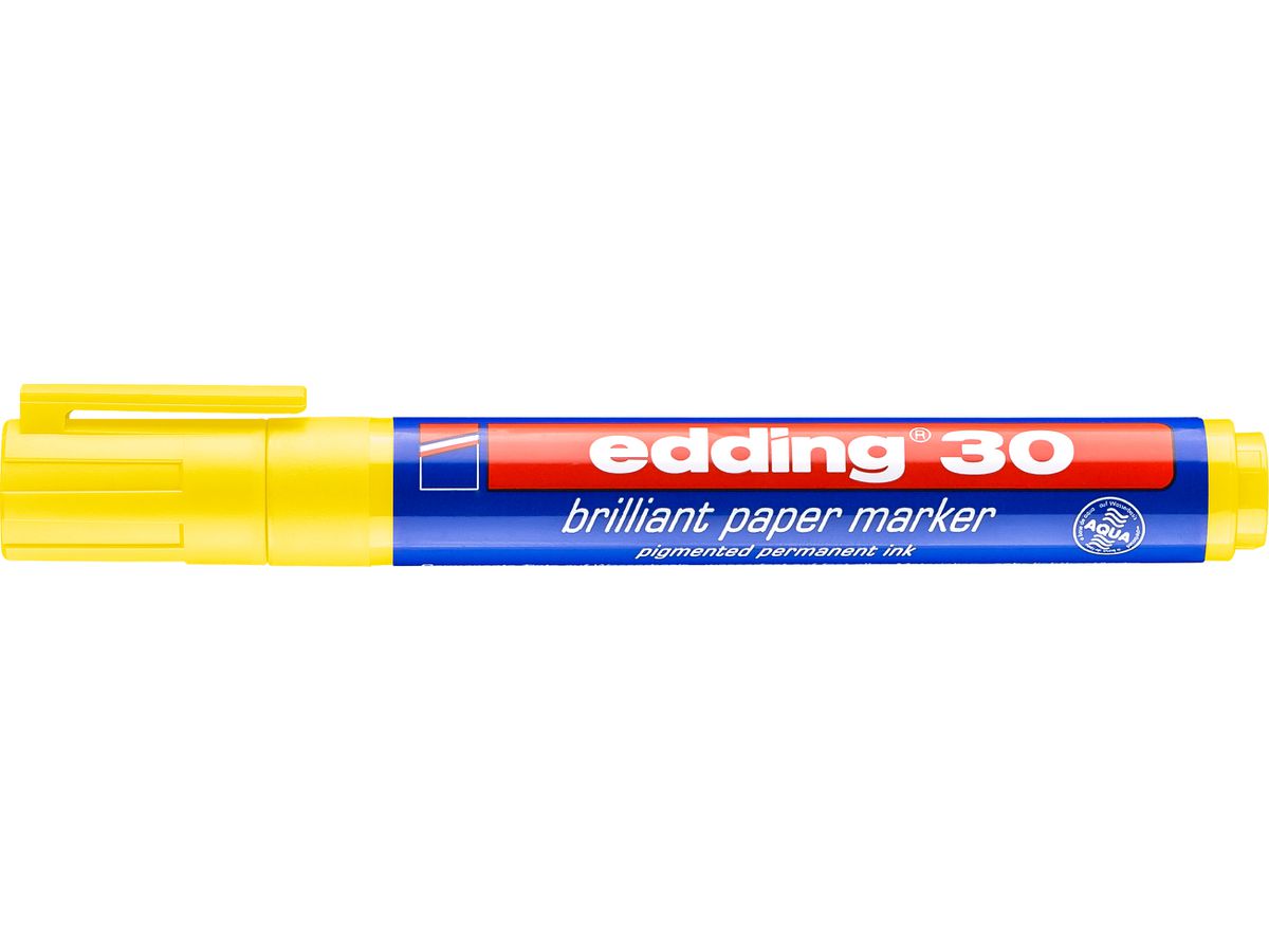 EDDING Permanent Marker 30 1,5-3mm 30-5 jaune (4004764064458)