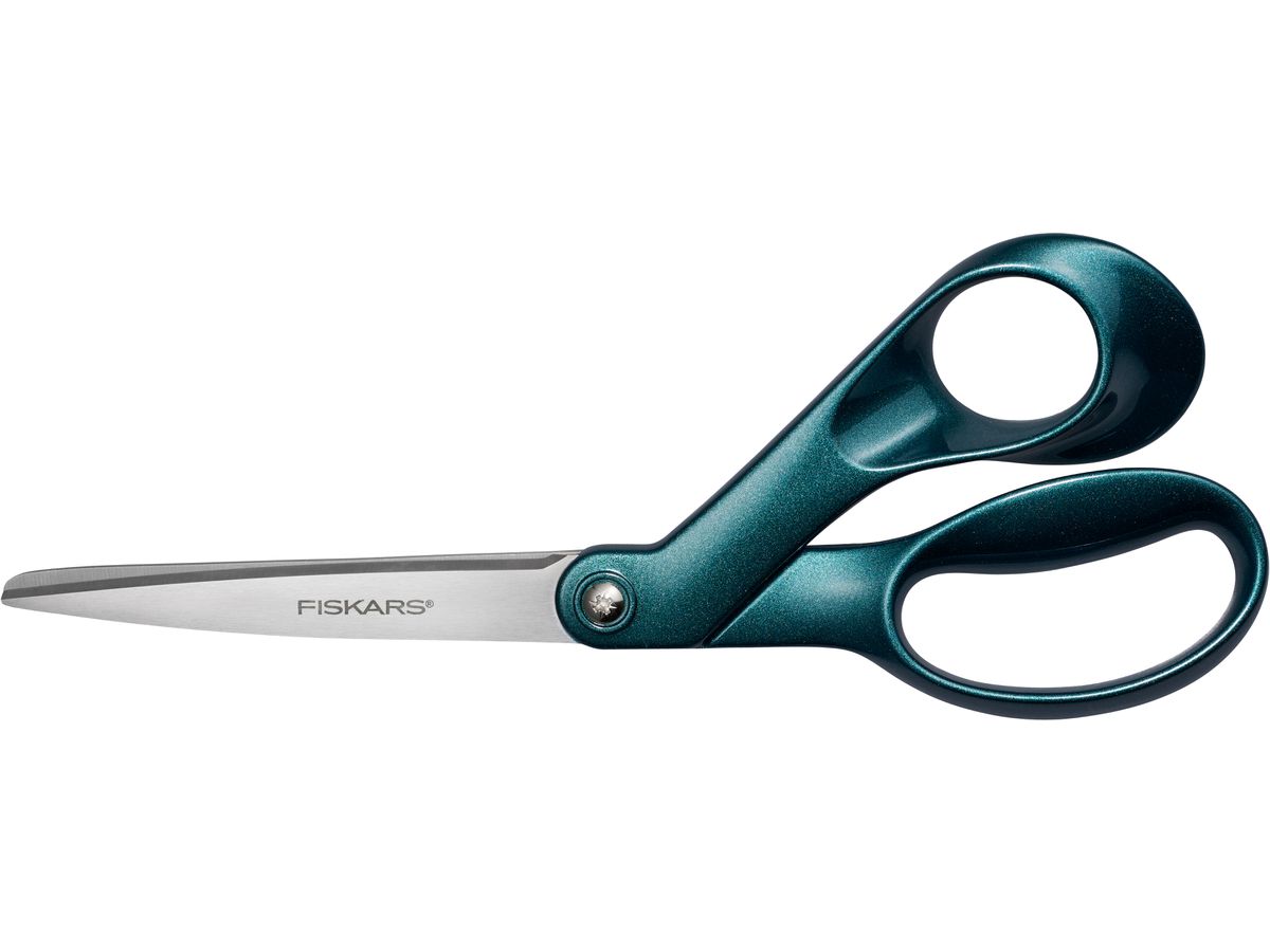 FISKARS Forbice Dark Harbour 21cm 1066459 petrol, destri (6424002016397)