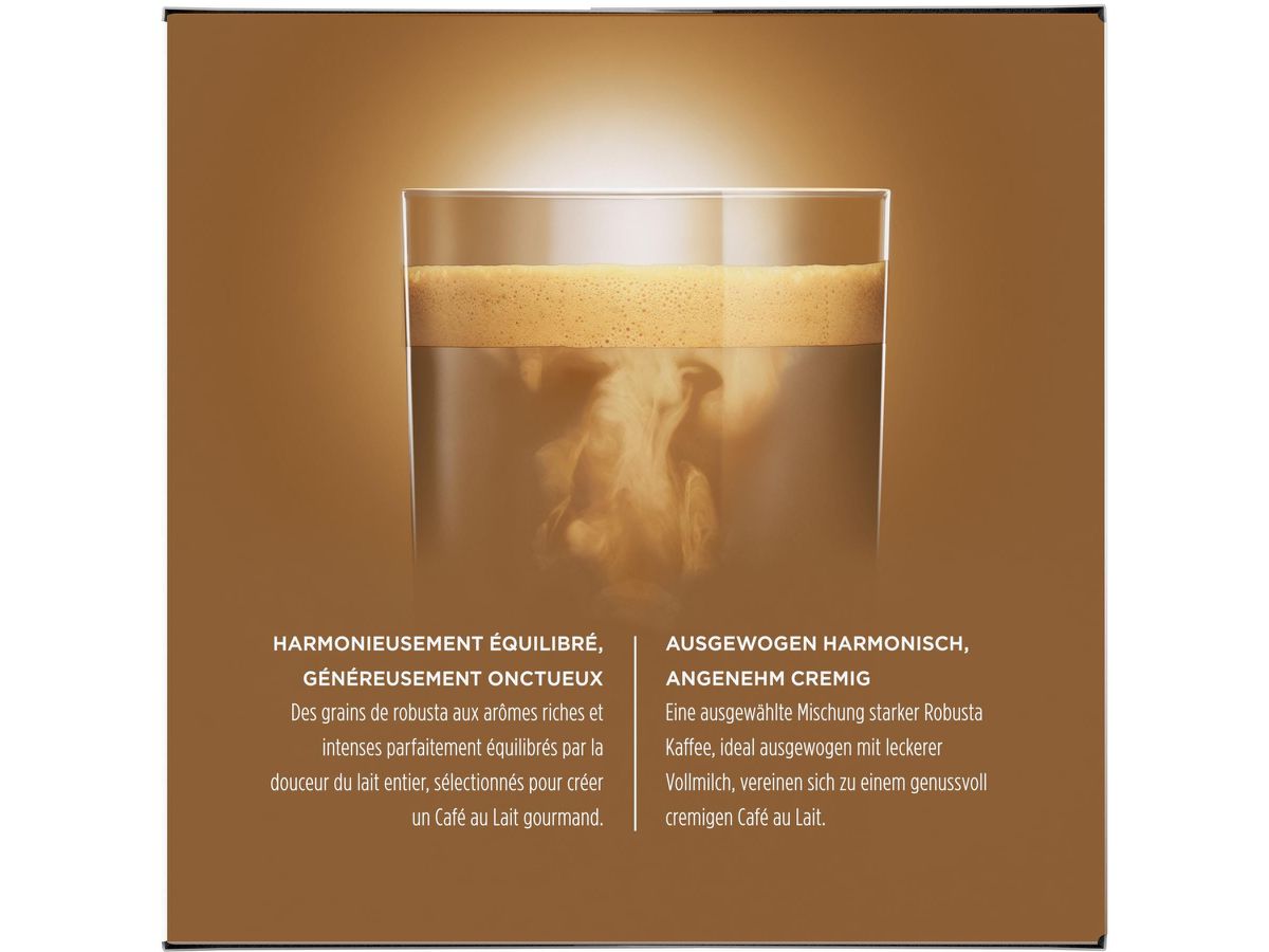NESCAFE Kaffeekapseln Dolce Gusto 12483863 Café Au Lait 30 Stück (7613034365774)