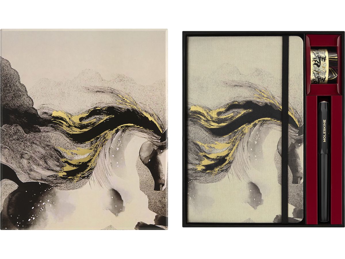 MOLESKINE Quaderno SetCreati. Cavallo A5 805699927854 rigato, confezione regalo (8056999278540)