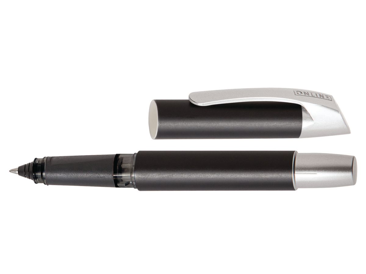 ONLINE Patrone Tintenroller 0.7mm 61152/3D Soft Black (4014421611529)