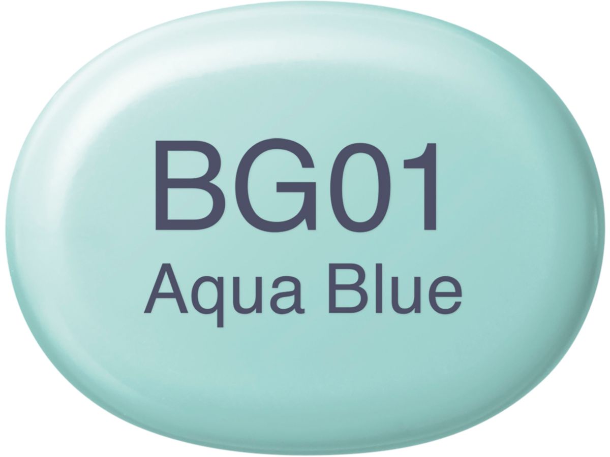 COPIC Marker Sketch 21075314 BG01 - Aqua Blue (4511338008485)