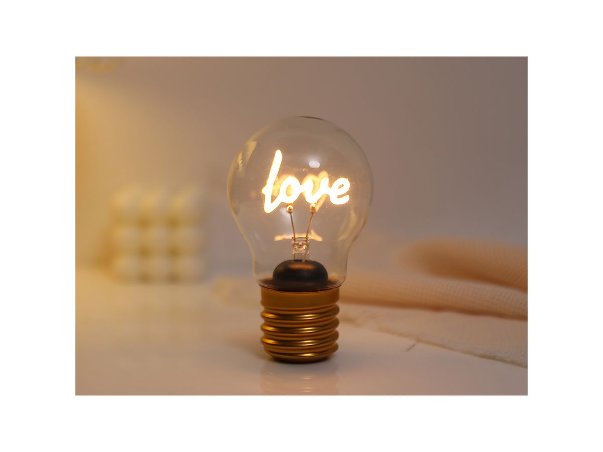 I-TOTAL Lampe de table XL2883 Love (8053634001273)