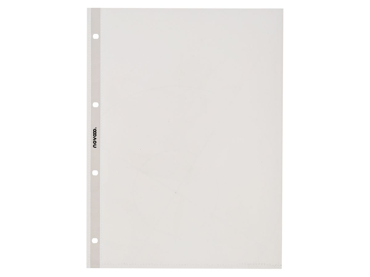 NOVOOO Zeigetasche PP 80my A4 070-5449-024 transparent, glatt 100 Stk. (9010729094359)