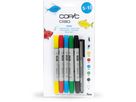 COPIC Marker Ciao 22075550 5+1 Set Brights (4013695261348)