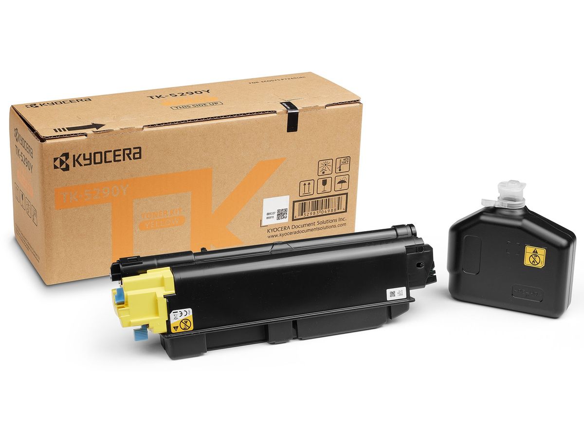 KYOCERA Cartouche toner yellow TK-5290Y Ecosys P7240cdn 13'000 S. (0632983049884)