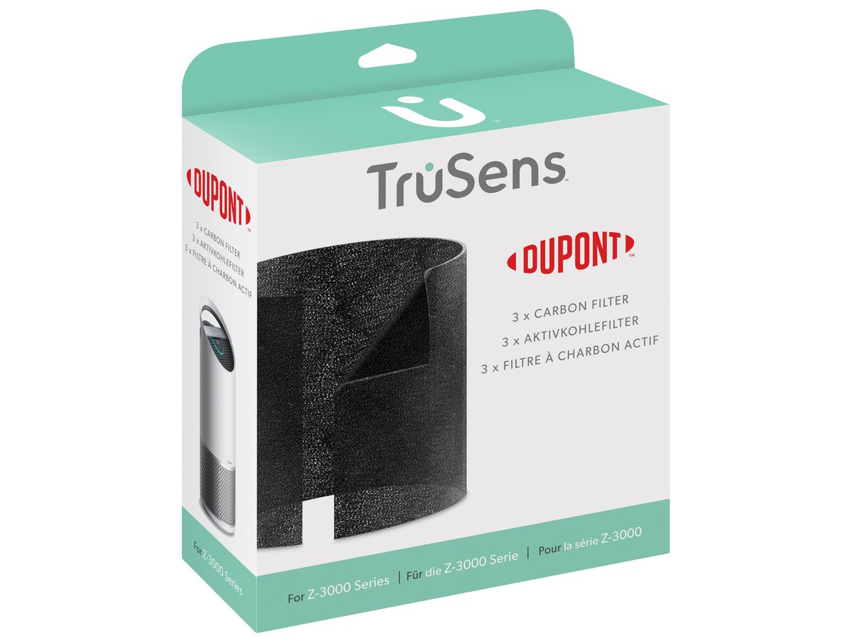 LEITZ Filte de remp. DuPont 3 pcs. 2415109 Activ. carbon, TruSens Z-3000 (5028252599856)