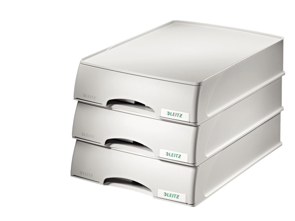 LEITZ Briefkorb-Schublade Plus A4 52100085 grau (4002432393527)