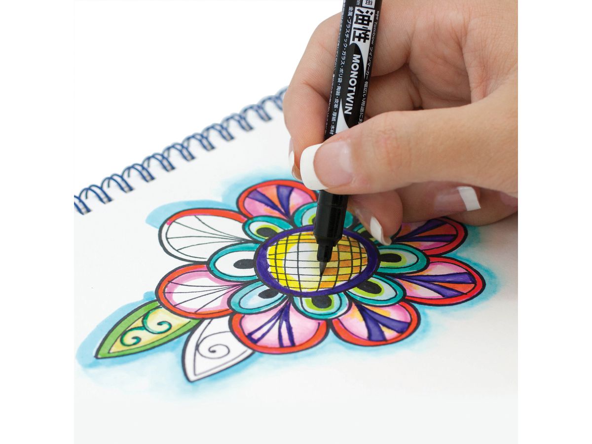 TOMBOW Mono twin permanent marker OS-TME-3P Set 3 pcs. (4003198111318)