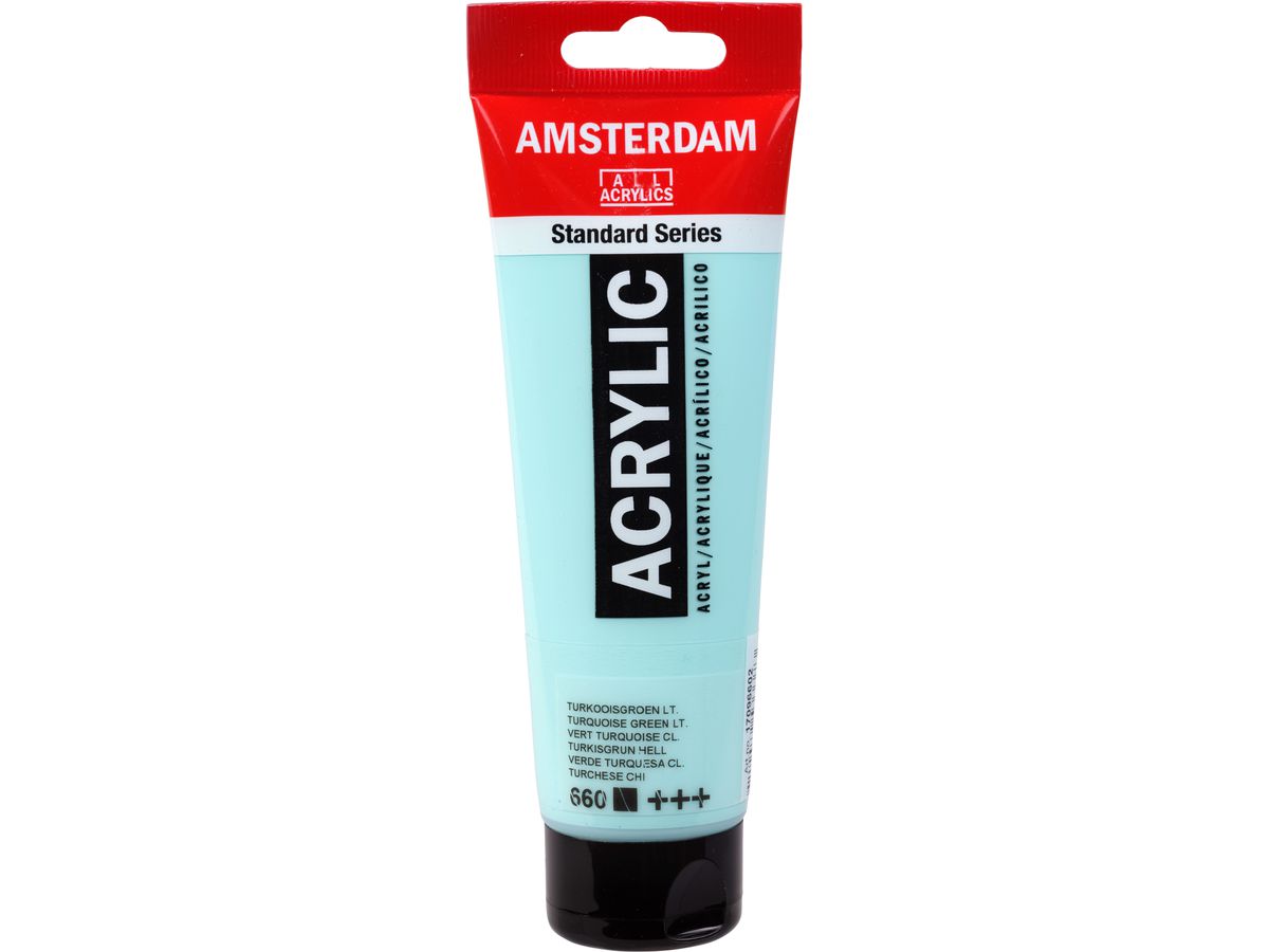AMSTERDAM Acrylfarbe 120ml 17096602 türkisgrün 660 (8712079533373)