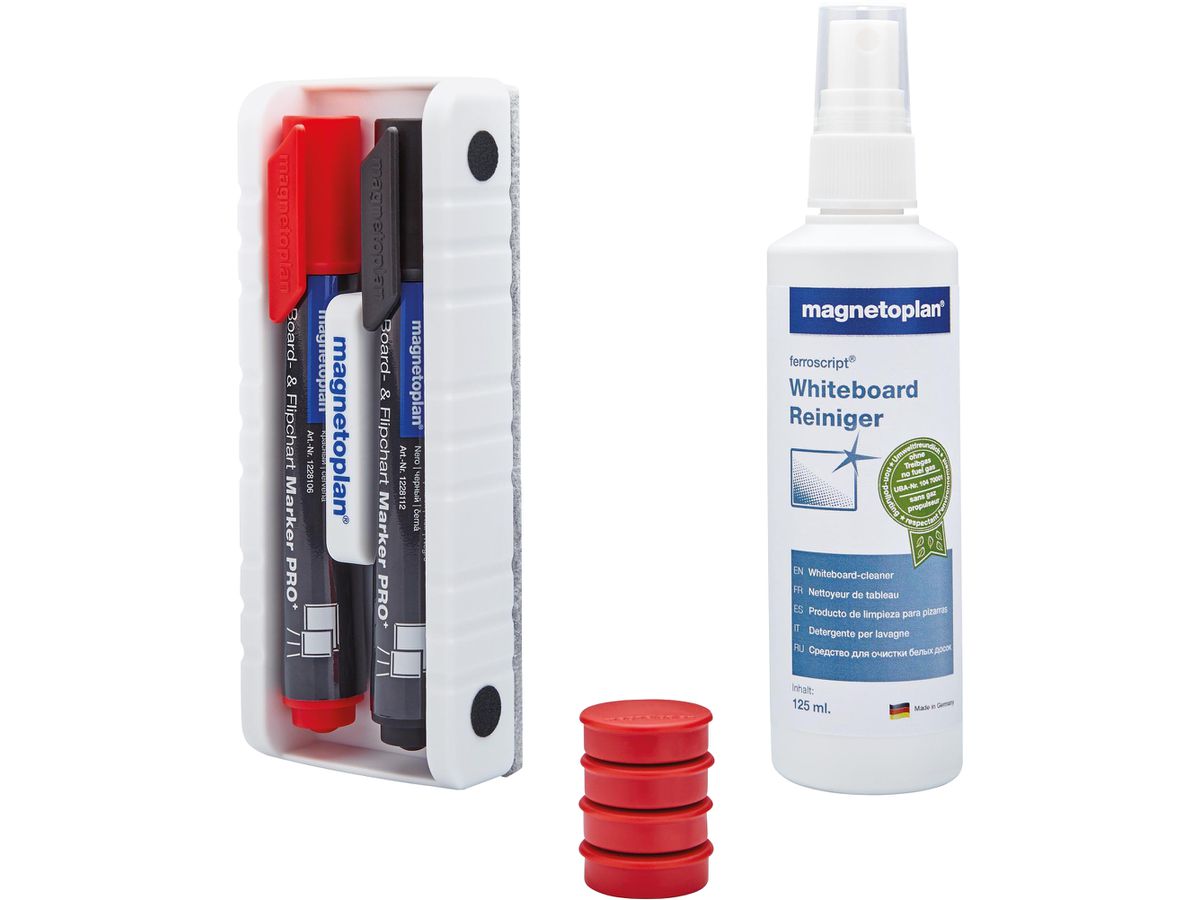 MAGNETOPLAN Set de Nettoyage 12304 p. Whiteboard (4013695032306)