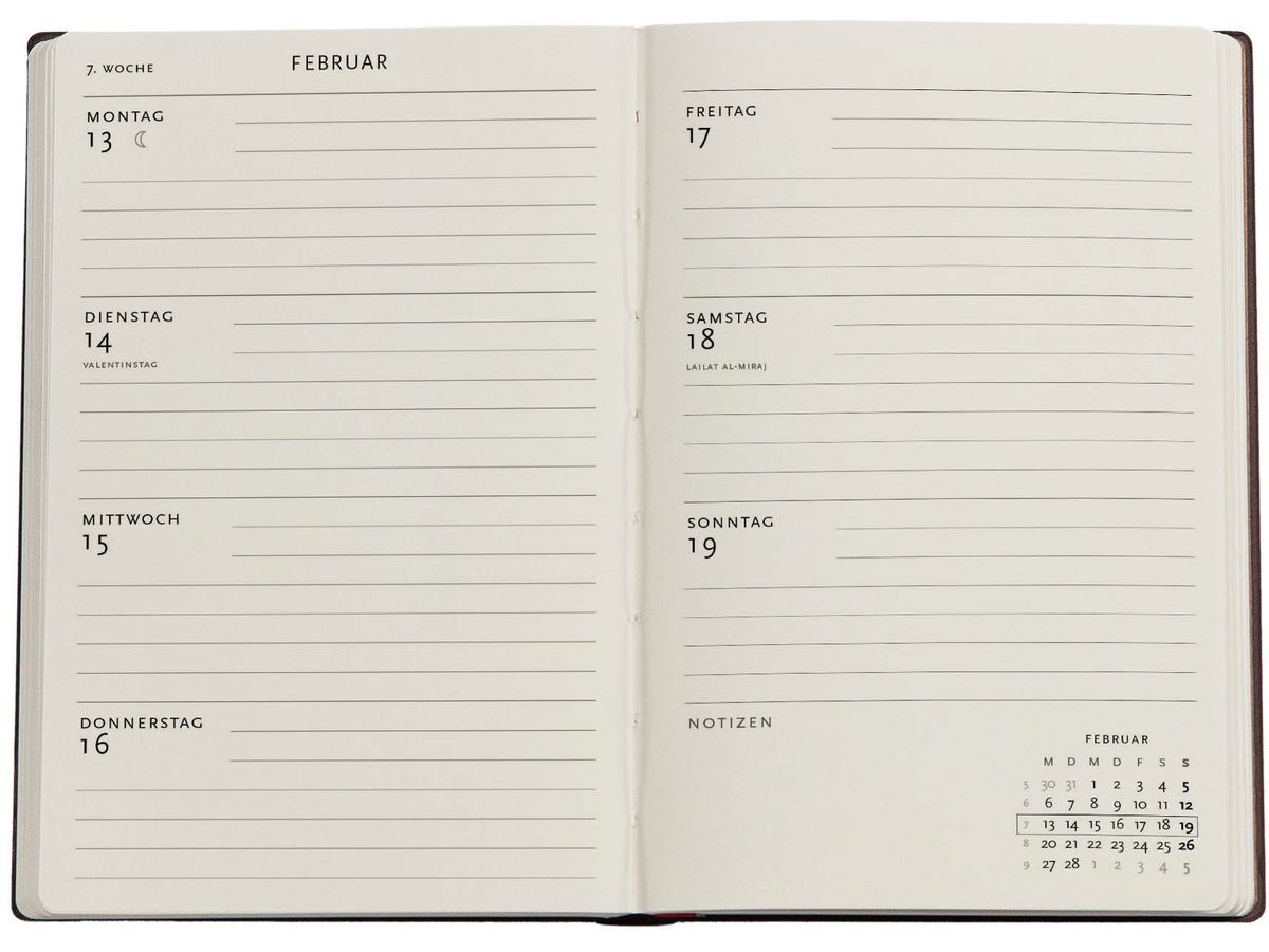 PAPERBLANKS Agenda Cezannes Terrakot. 2026 DD0555-2 1S/2P HOR Mini HC TE 9.5x14cm (9780349705552)