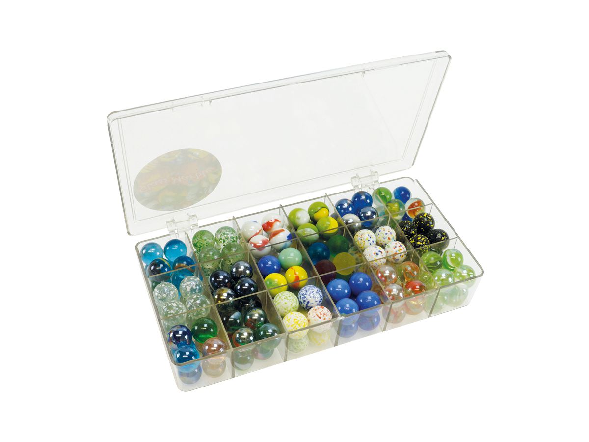 TIMETEX Billes en verre Fascination 93056 ca. 16mm ø 144 pcs. (4055218930560)