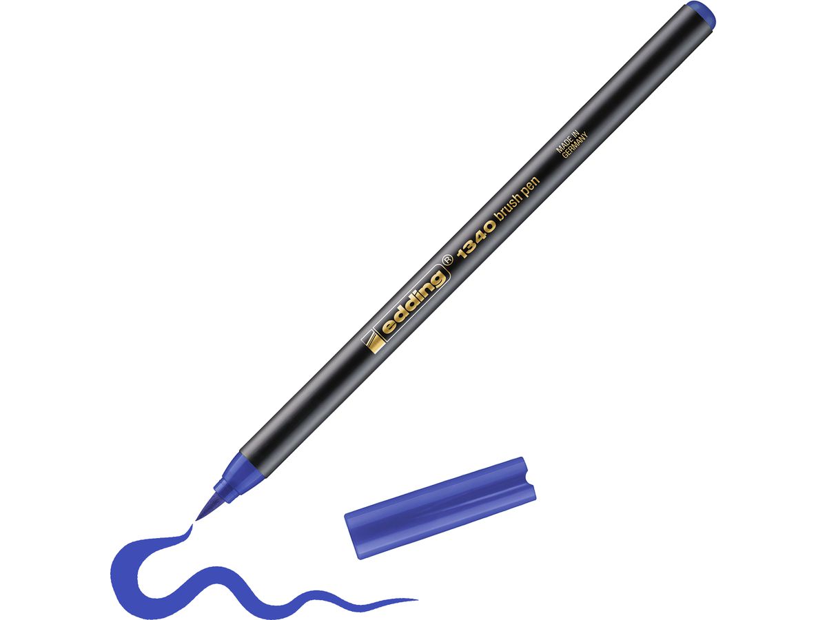 EDDING Brushpen 1340 1340-003 blau (4004764037346)