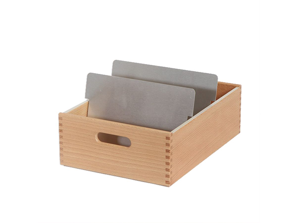FLÜCK Karteikasten A5 A5QUER/45 Buche (7640114250354)