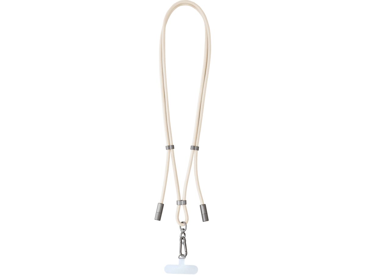 INTENSO Phone Lanyard Charg.Data Cable 7991001 2x USB-C, up to 1.65m beige (4034303037100)